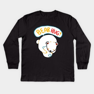 bear hug Kids Long Sleeve T-Shirt